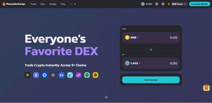 Decentralized Finance Platform: PancakeSwap