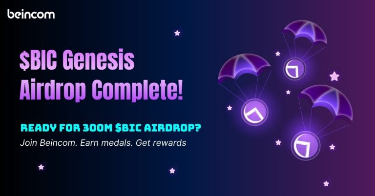 [Airdrop Update] Genesis Airdrop Done - 300M $BIC Airdrop Coming Up