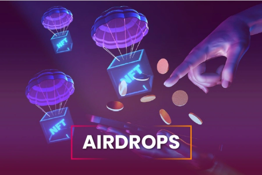 Airdrops are one of some ways to earn free NFTs